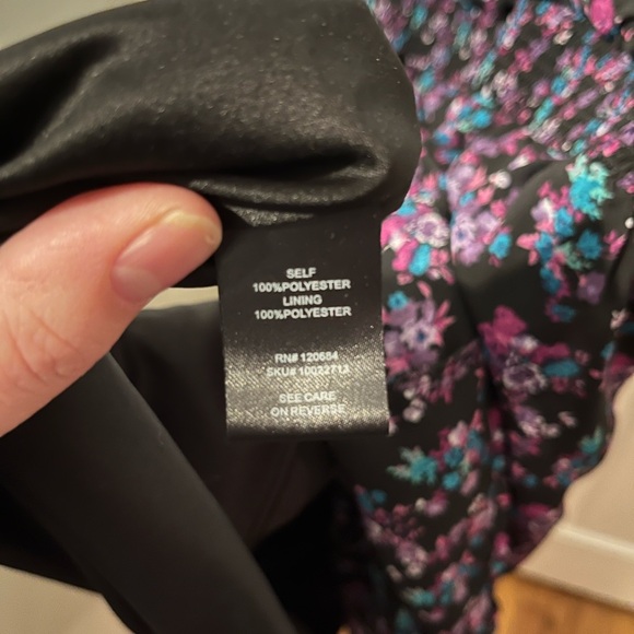 Floral Torrid Dress with Back Cut Out - Picture 8 of 9